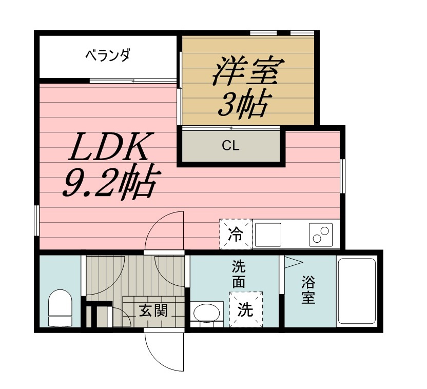 GRANDTIC KRSの間取り