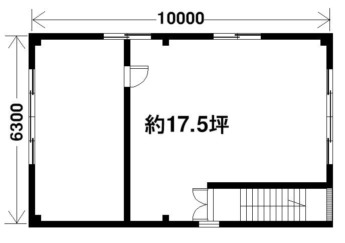 伊藤店舗（古市町）の間取り