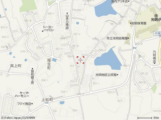 【地図】 | クレール琴山　Ｅ棟