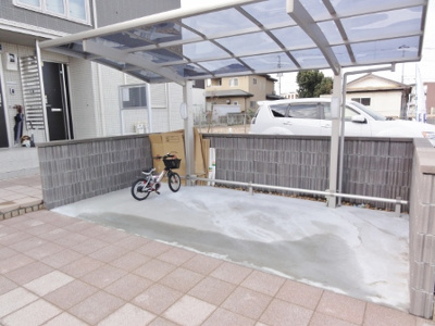 【その他共用部分】 | クレセントD | 駐輪場