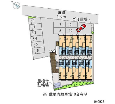 【区画図】 | メゾン ローリエ2