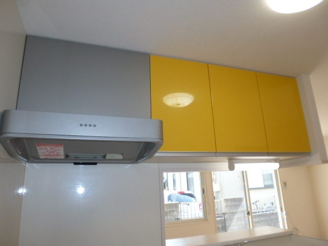 プリムローズ　ベルCのキッチン|キッチン上収納