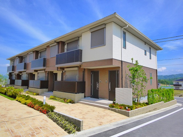 カーサレジオＡの外観|お洒落な外観ですよ。