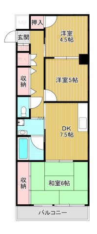 【間取り】 | サンハイムコーワ | 間取り