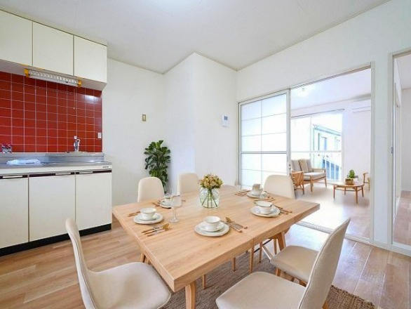 サンコート神殿Ｂの居間・リビング|居間です