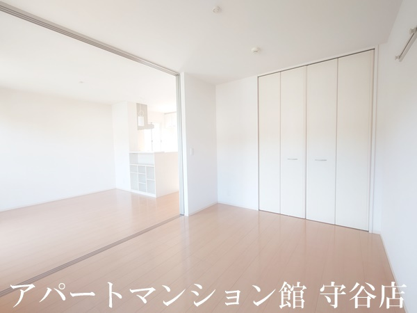 メディエートプラザ守谷百合ヶ丘の寝室