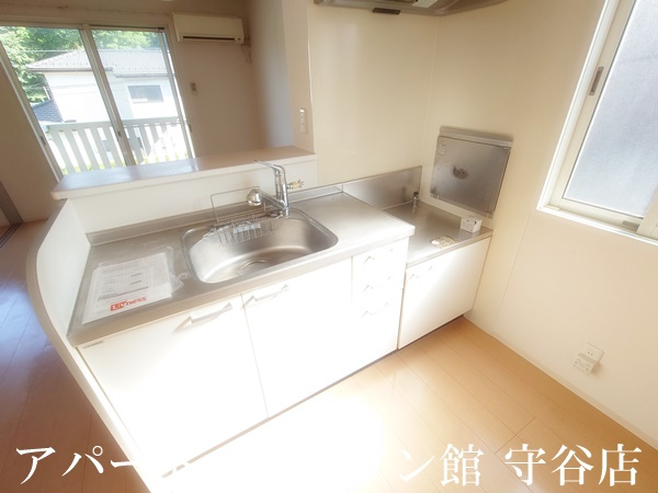 メディエートプラザ守谷百合ヶ丘のキッチン
