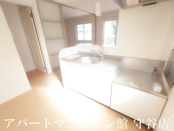 メディエートプラザ守谷百合ヶ丘のキッチン