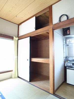 【収納】 | ガーデンハイツC | 昔のタイプなので、広いスペース確保
