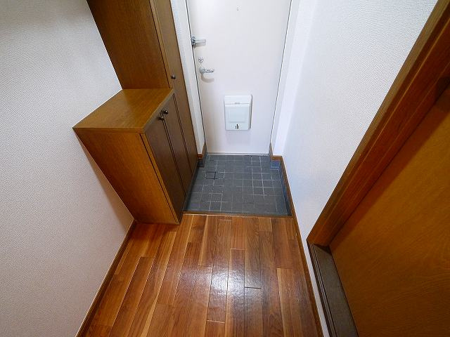 カーサ　ベルデ１の玄関|明るい玄関です