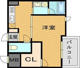 【間取り】 | ヴィルヌーブ中之島