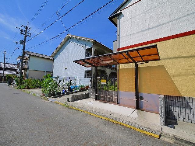 セジュール三笠Cのその他共用部分|自転車置き場