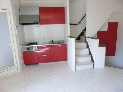 【居間・リビング】 | 山下町　貸家