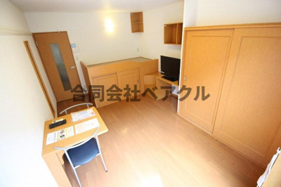 【寝室】 | レオパレスレークサイド岡本Ⅱ