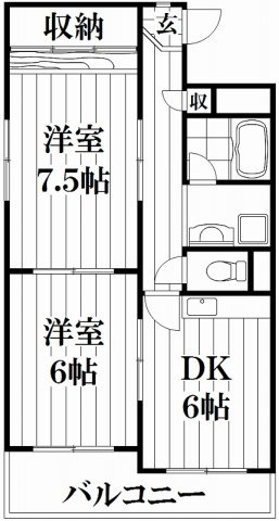 【間取り】 | メゾン三島