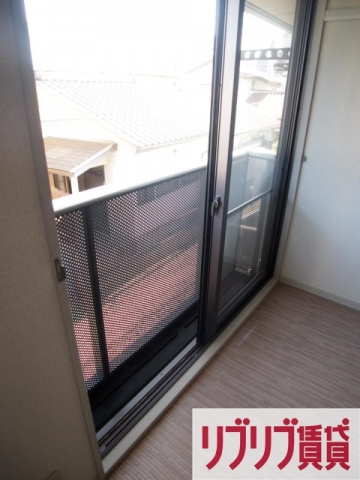 グリーンハイツのバルコニー