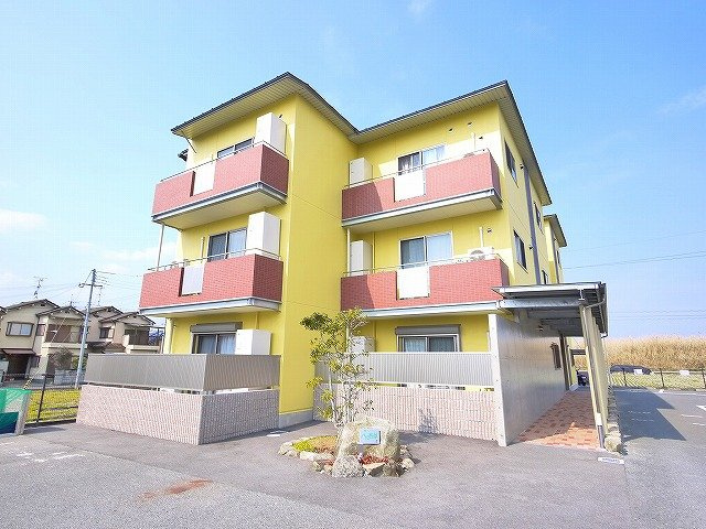 パル若草Ⅱの外観|キレイな外観です。