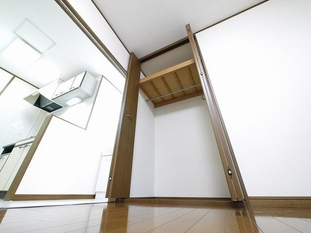 桜館の収納|たっぷりとした収納スペースです