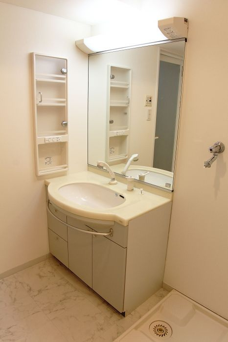 シーブリーズ大濠の独立洗面台|シーブリーズ大濠(1LDK)　洗面台