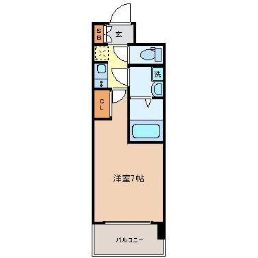 【間取り】 | アドバンス西梅田Ⅲエミネンス