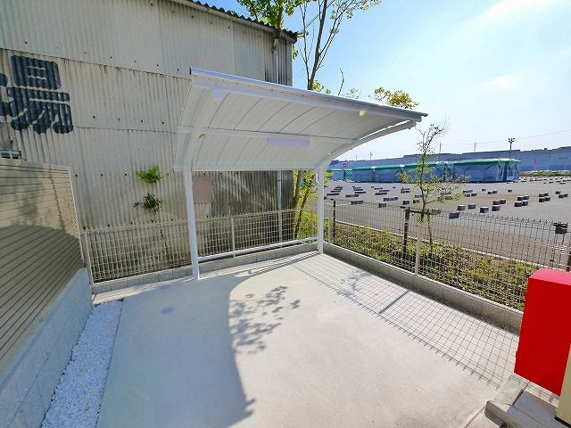 メゾンドココのその他共用部分|駐輪場です