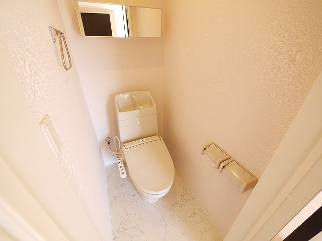 メゾンドココのトイレ|落ち着いた色調のトイレです