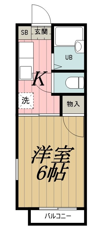 マミエール日栄の間取り
