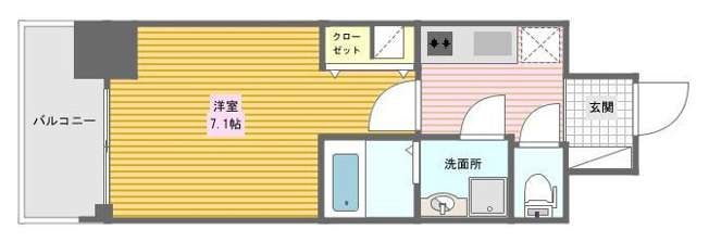 【間取り】 | アドバンス三宮シュロス
