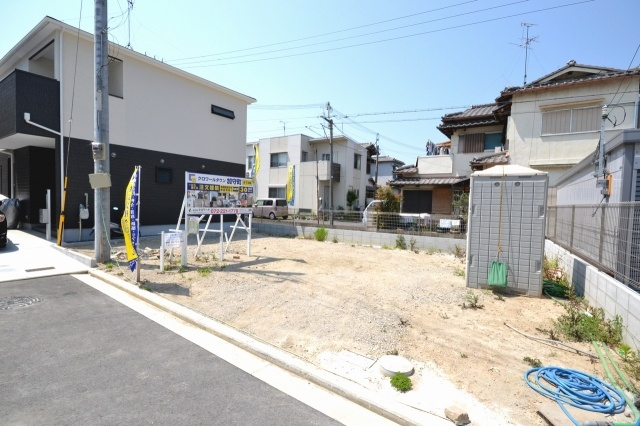 岸和田市加守町　売土地の外観