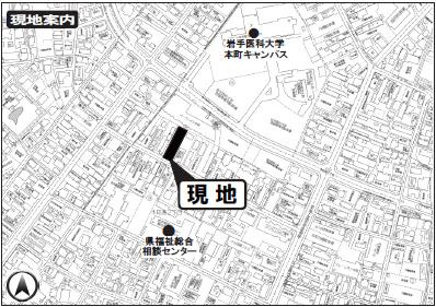 アーバンコンフォート本町通の地図