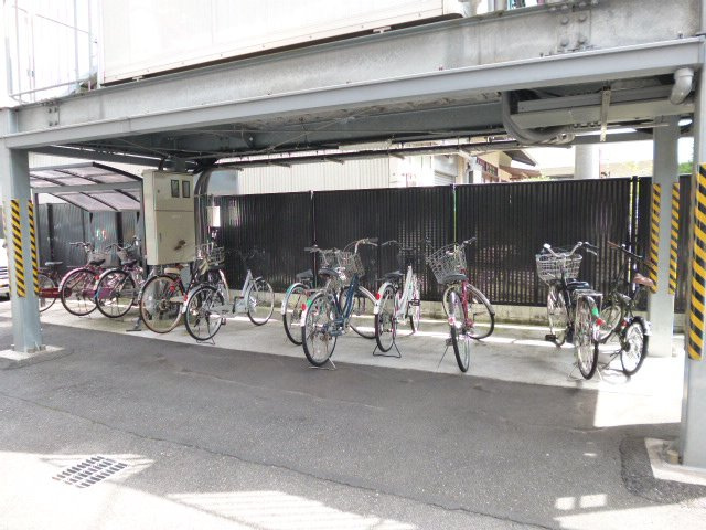 サンパレス幸町のその他共用部分|自転車置き場
