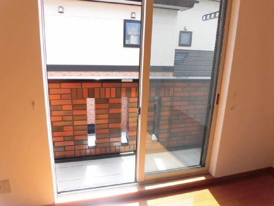 オリージャ本宮　Bのバルコニー