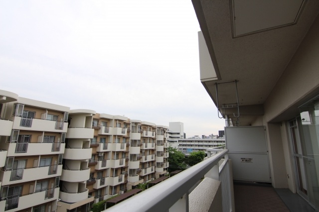 木月住吉団地2号棟の展望