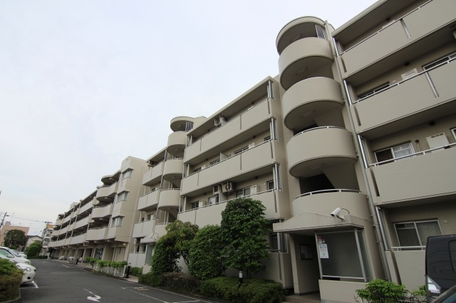 木月住吉団地2号棟の外観|元住吉駅徒歩5分♪