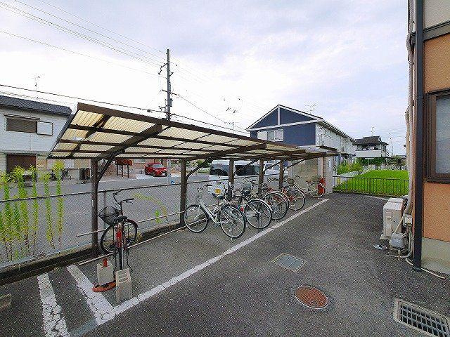 ルミエール四条のその他共用部分|駐輪場