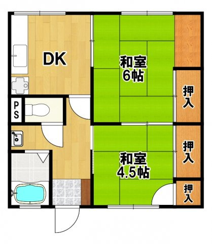 【間取り】 | マンション南風