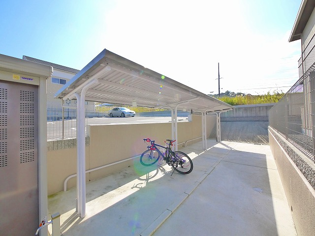 エレガント　ヒルのその他共用部分|駐輪場です