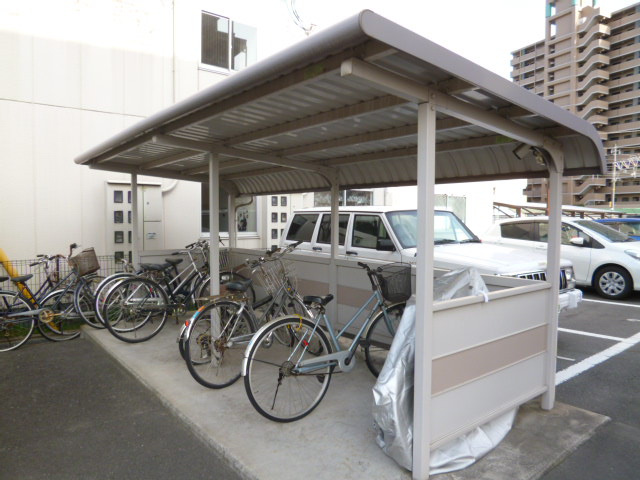 プチパール倉敷Bのその他共用部分|自転車置き場