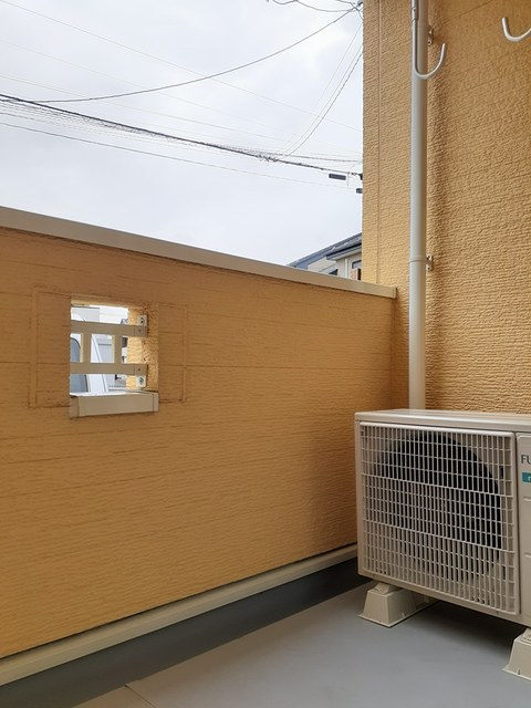 カランコエのバルコニー