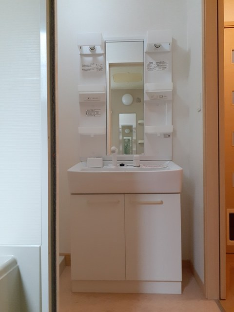 カランコエの洗面所