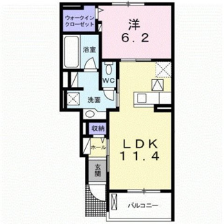 【間取り】 | グラースⅠ