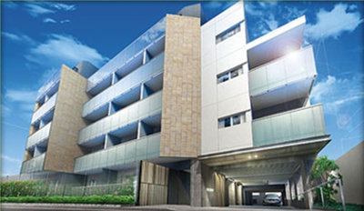 【外観パース】 | エルスタンザ代々木 | KDX代々木レジデンス