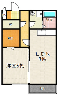 【間取り】 | セジュール南堅田