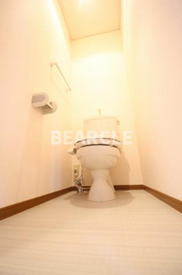 【トイレ】 | リビングタウン堅田 C棟 | 落ち着いた色調のトイレです