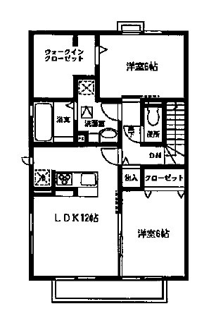 アモールⅤの間取り