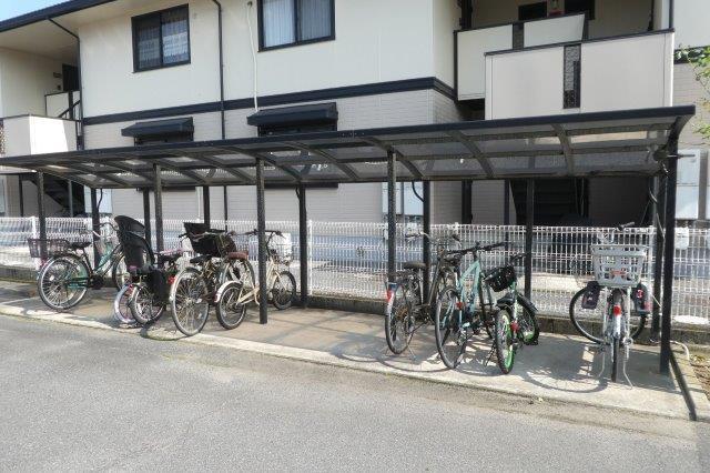 ミレニアムシェルCのその他共用部分|自転車置き場
