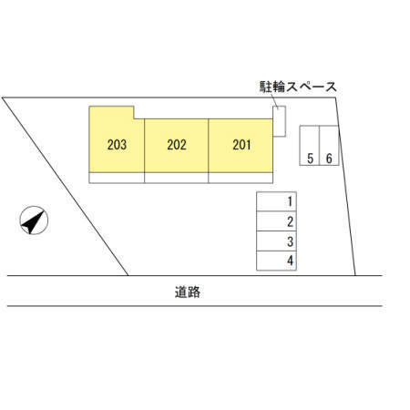 チェリーブロッサムの駐車場