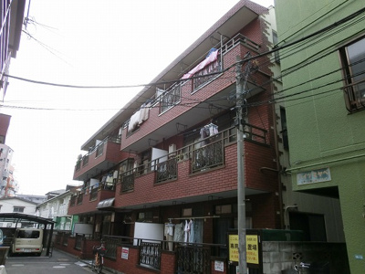 【外観】 | プラザショウキ１ | プラザショウキⅠ　鉄骨造3階建て　タイル張りの外壁