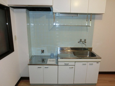 【キッチン】 | プラザショウキ１ | 2口ガスコンロ設置可のキッチン