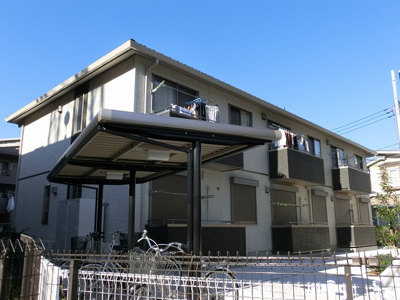 【外観】 | グリーングラス | グリーングラス　軽量鉄骨造2階建て